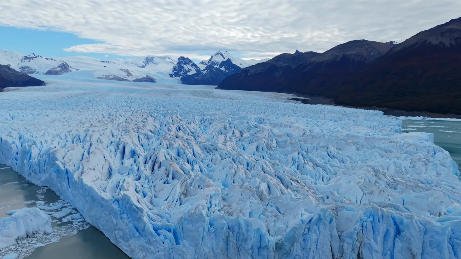 Formaciones de hielo en el Parque Nacional Los Glaciares