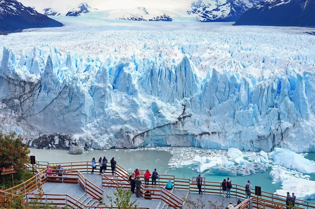 Glaciar Perito Moreno visto desde las pasarelas